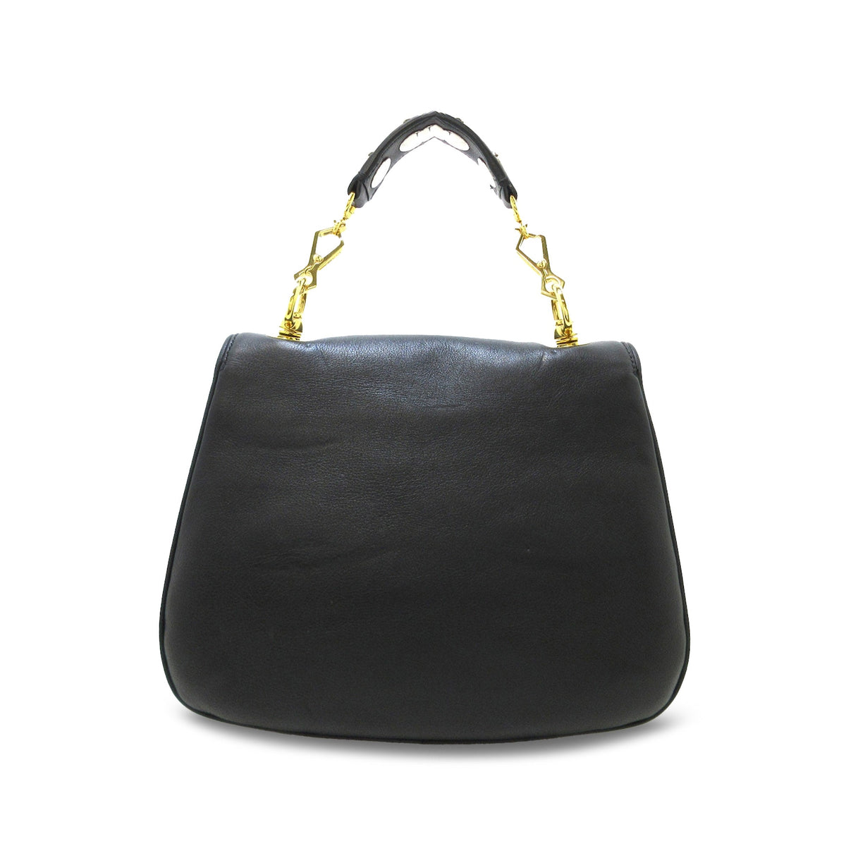 GUCCI Medium Leather Blondie Satchel