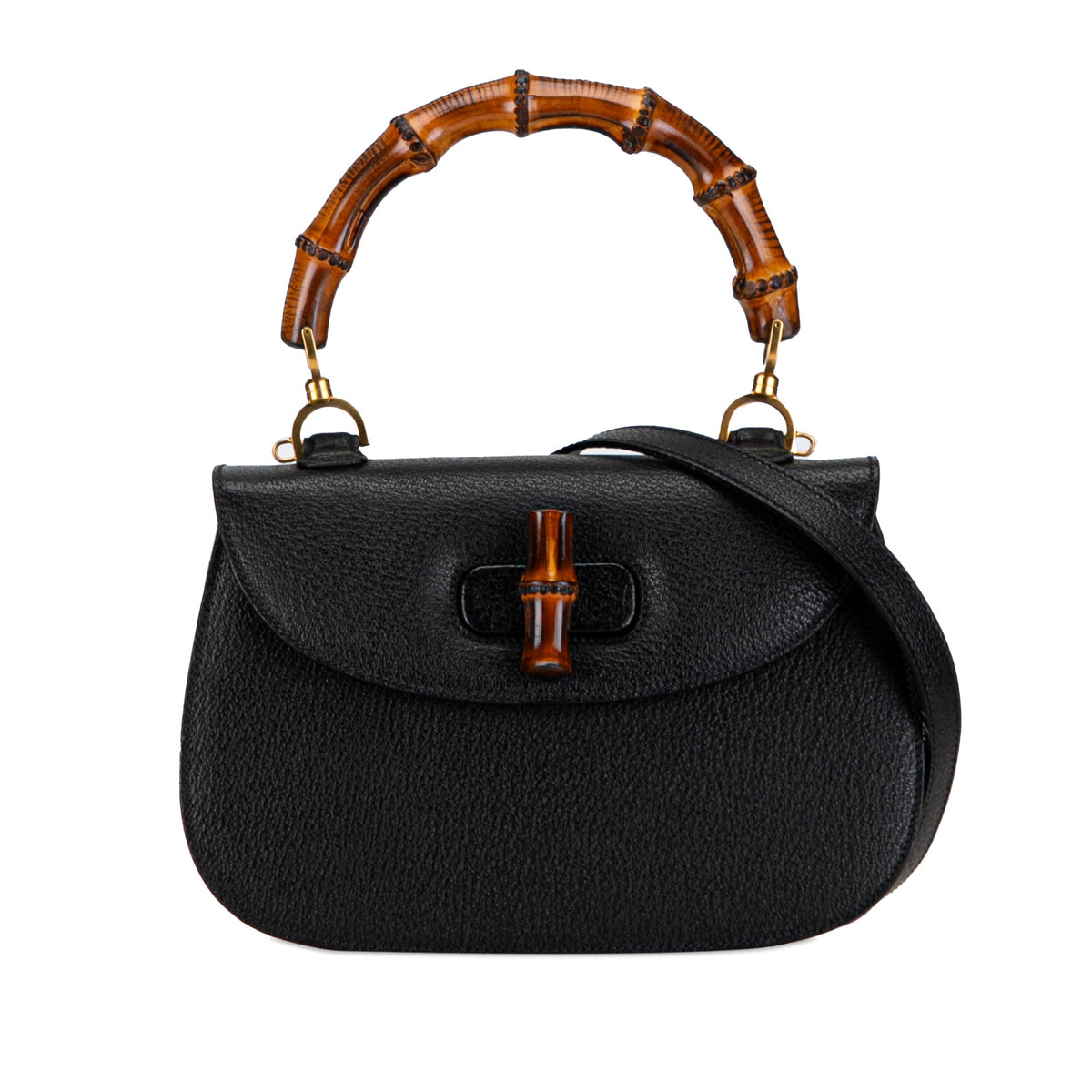 GUCCI Bamboo Night Satchel