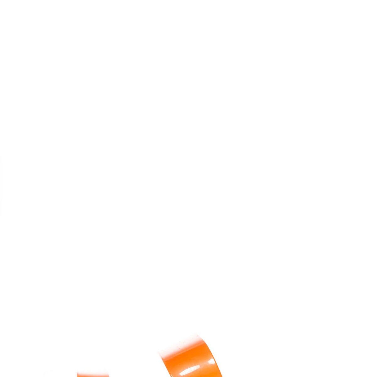 Joie Orange Rubber Slide Sandals SZ 39 Sale