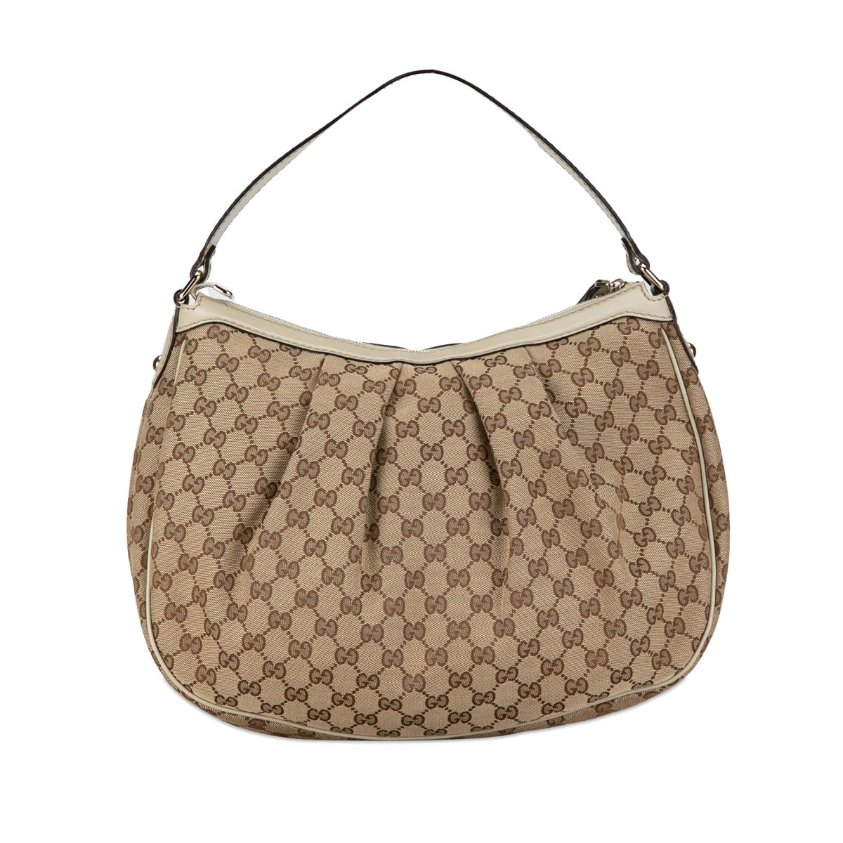 GUCCI GG Canvas Sukey Hobo Shoulder Bag