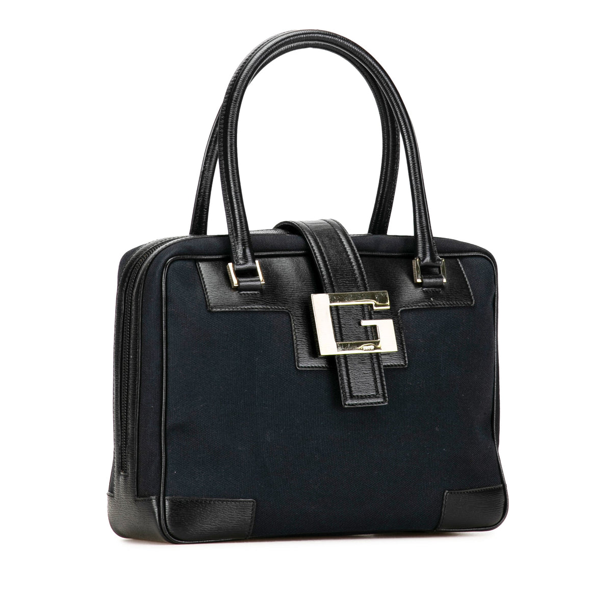 GUCCI Square G Canvas Handbag