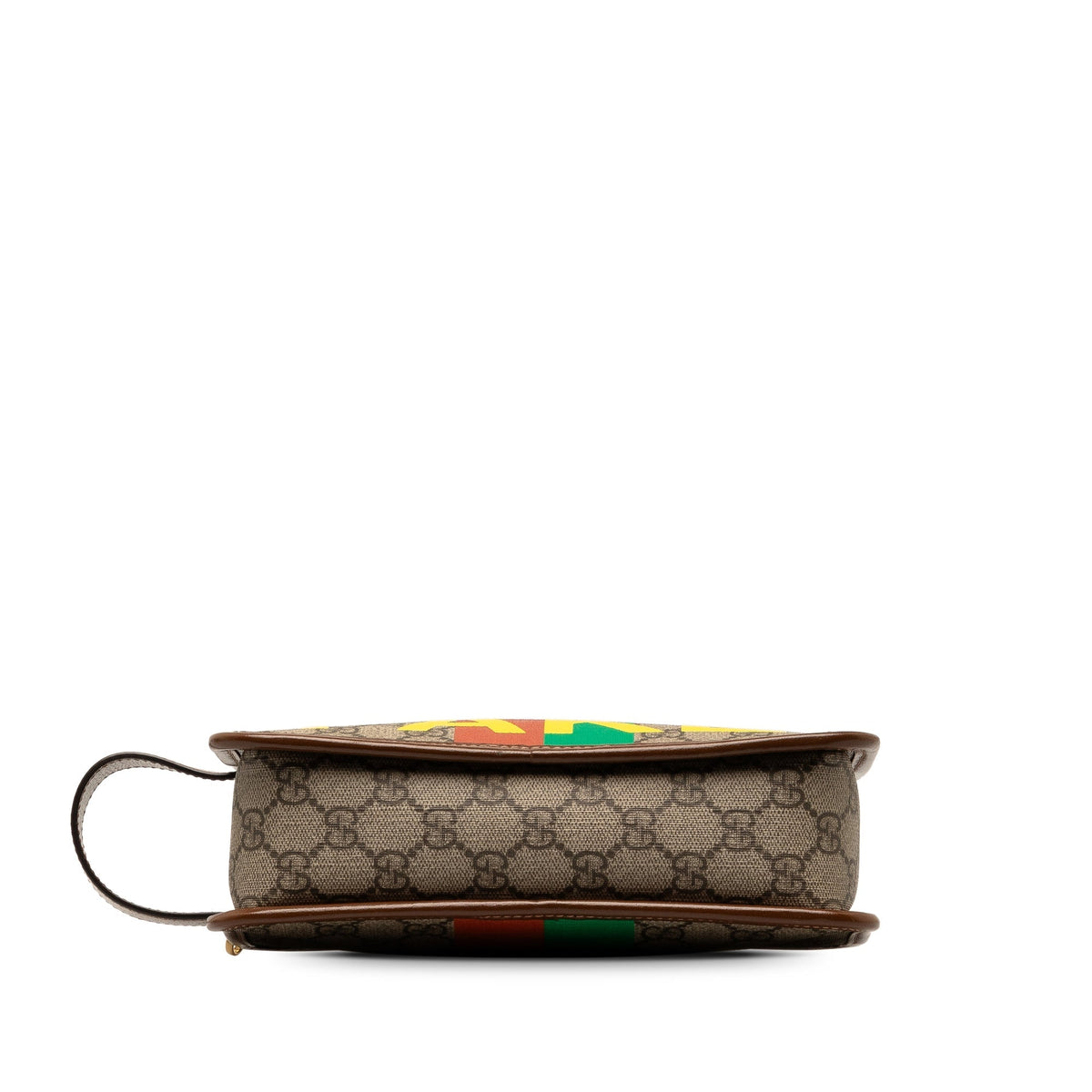 GUCCI GG Supreme Fake/Not Cosmetic Pouch Clutch Bag