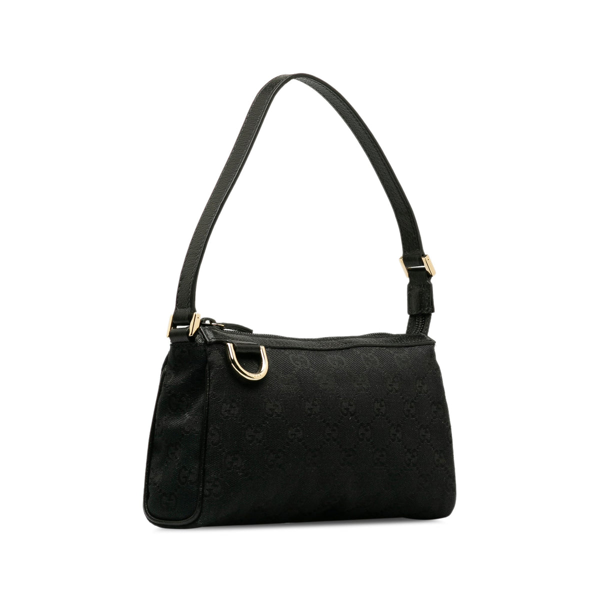 GUCCI GG Canvas Abbey D-Ring Baguette
