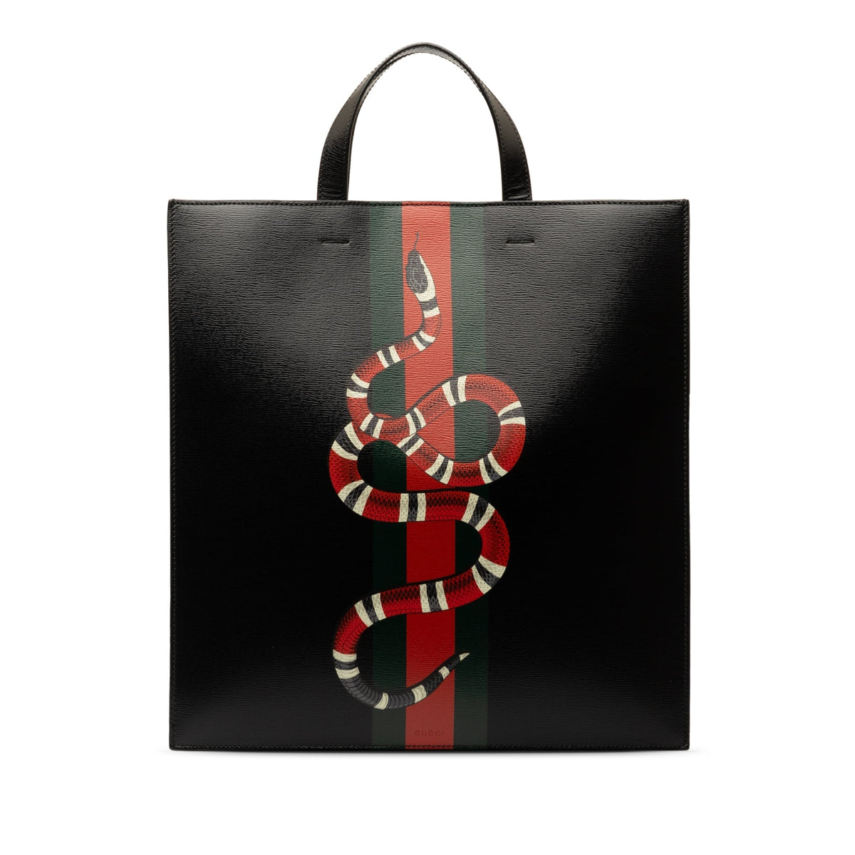 GUCCI Kingsnake Web Tote Tote Bag