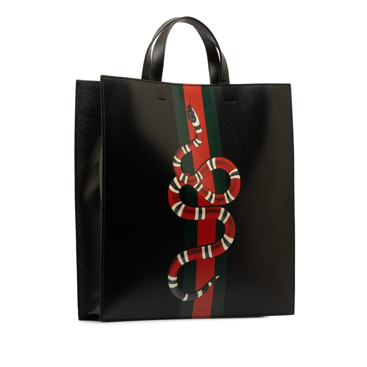 GUCCI Kingsnake Web Tote Tote Bag
