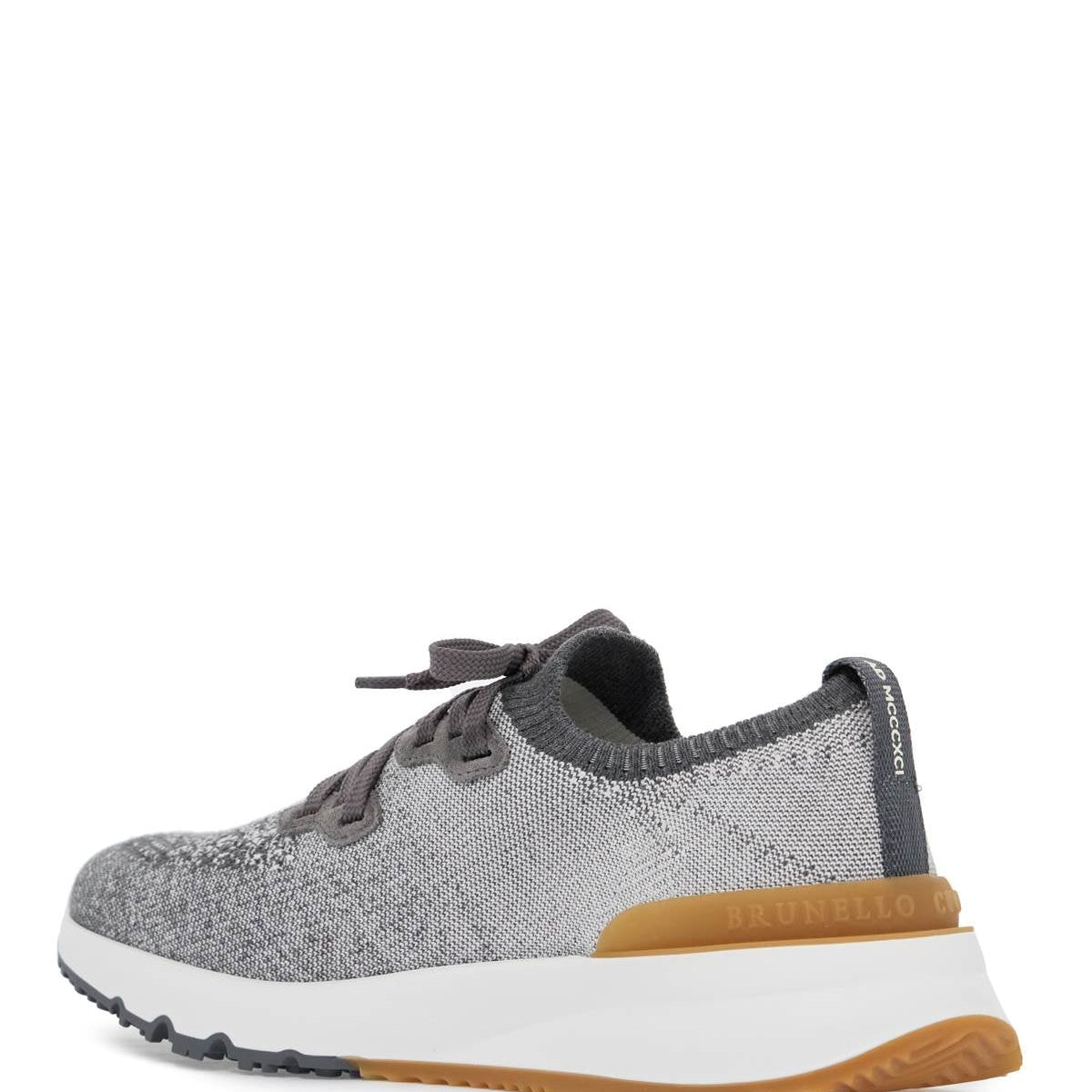 KNIT CHINE SNEAKERS IN