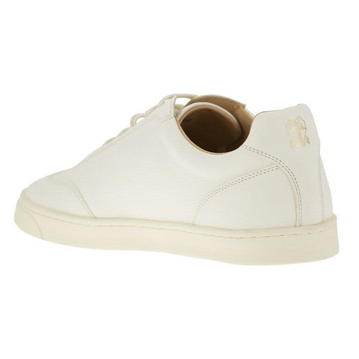 DEERSKIN TRAINERS WITH LATEX SOLE