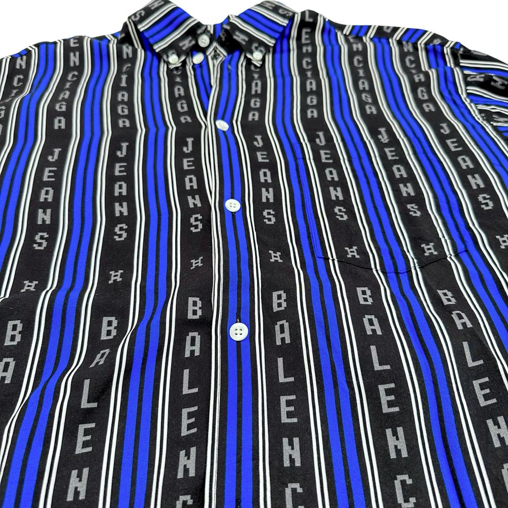 balenciaga Logo Long Sleeve T-Shirt