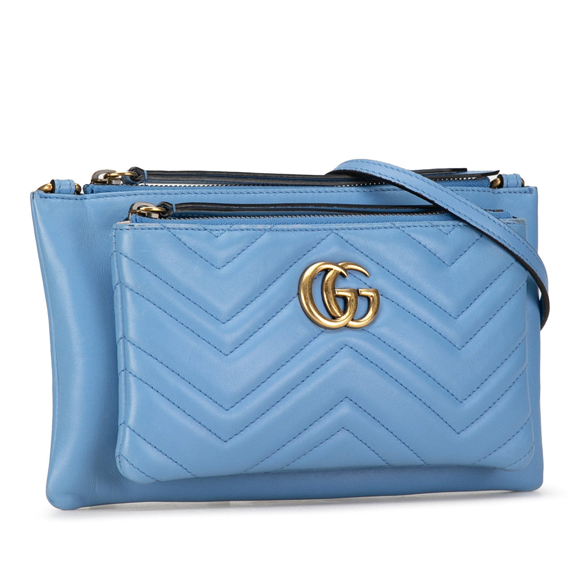 GUCCI Mini GG Marmont Matelasse Crossbody Crossbody Bag