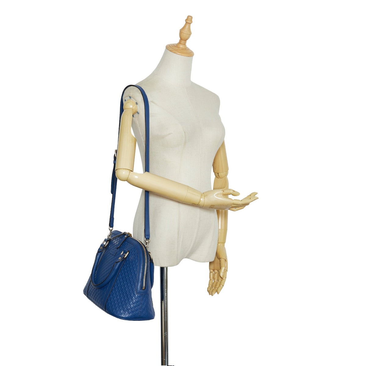 GUCCIMedium Microssima Dome Satchel
