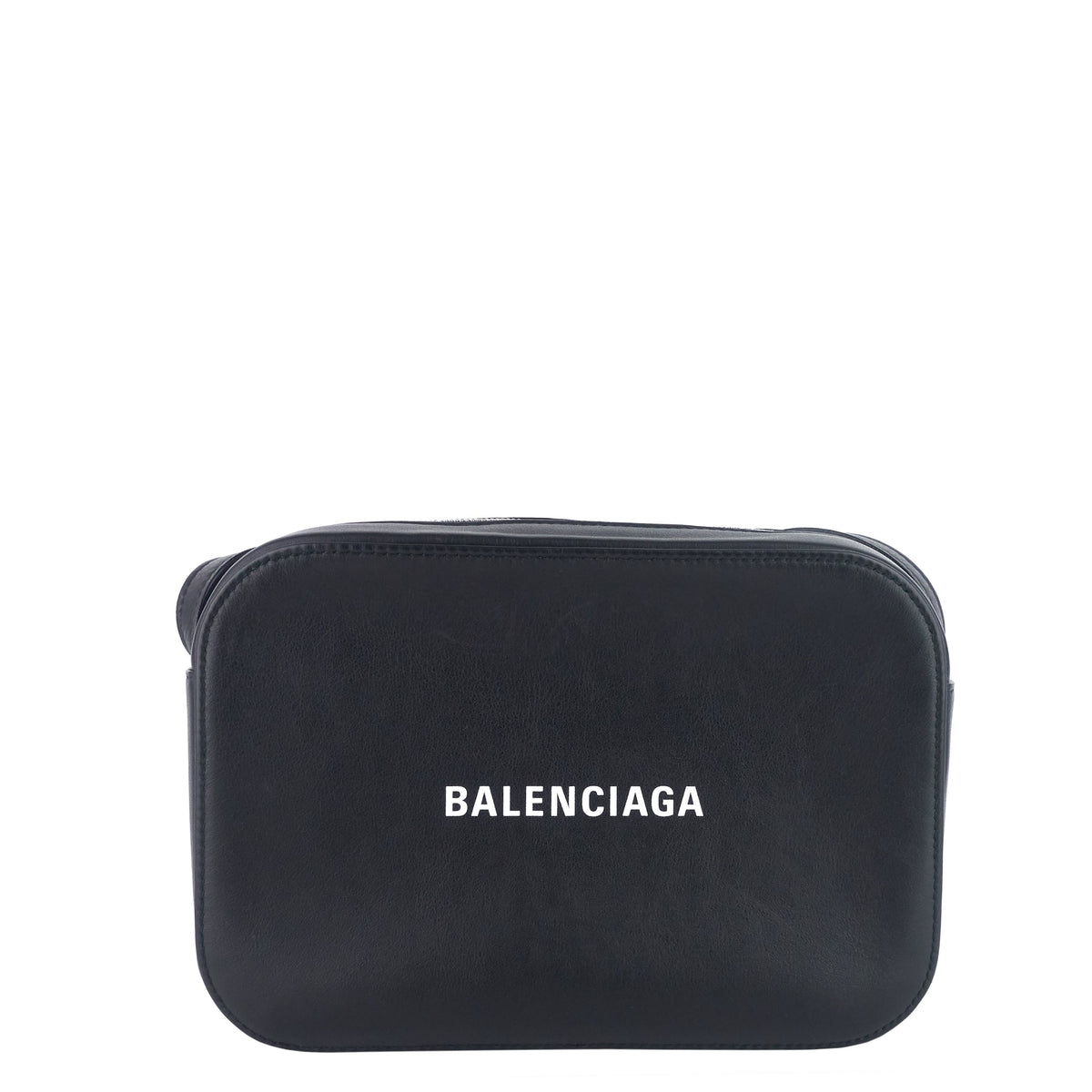 balenciaga Medium Calfskin Leather Camera Bag