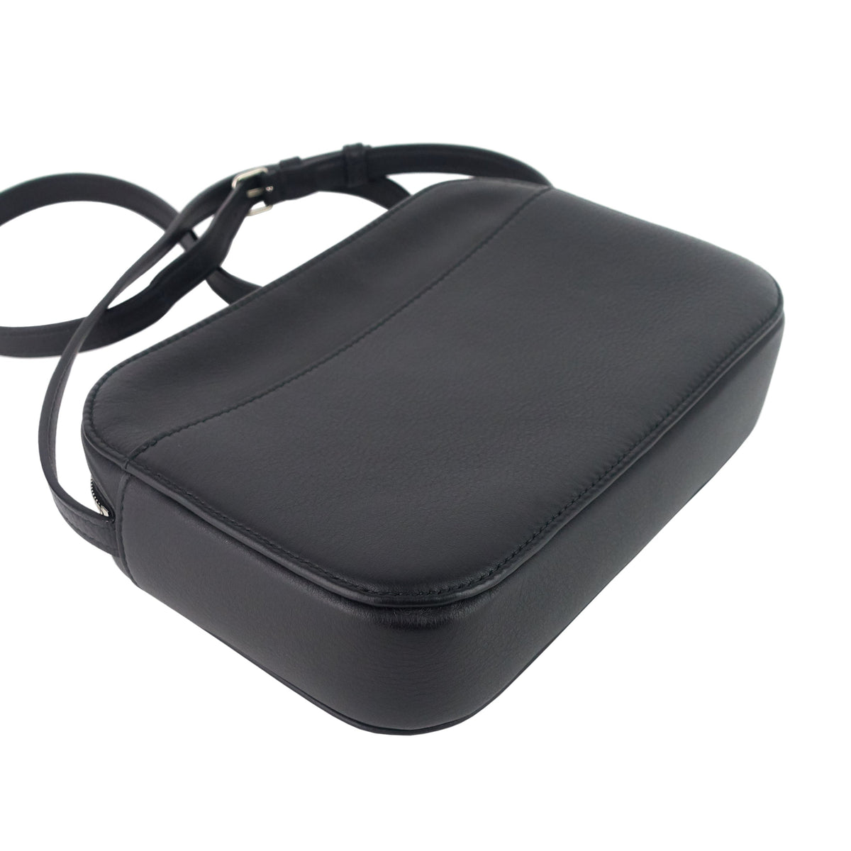balenciaga Medium Calfskin Leather Camera Bag