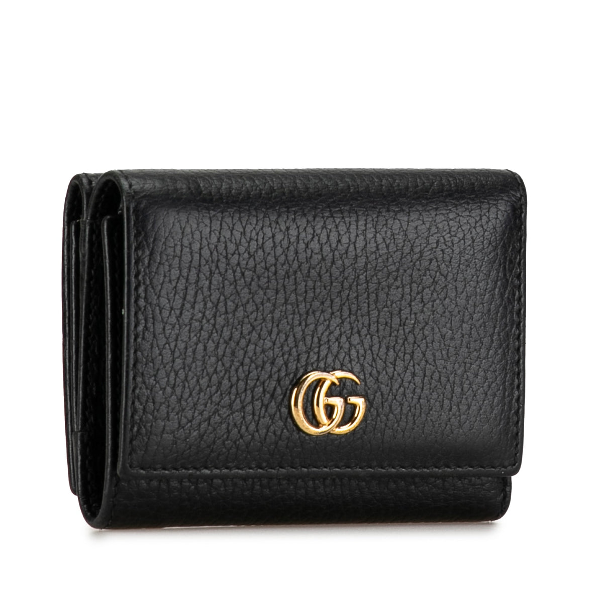 GUCCI Leather GG Marmont Small Wallet Small Wallets