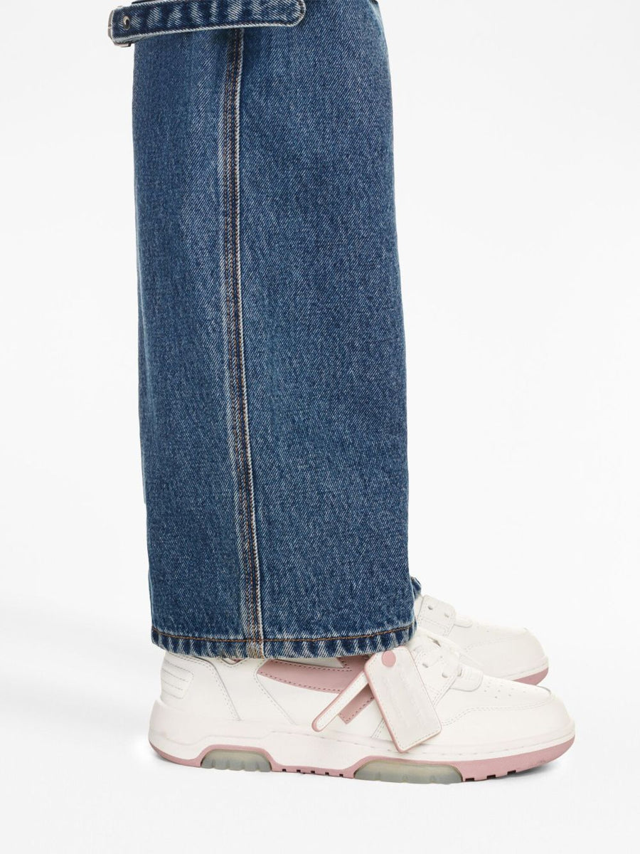 OUT OF OFFICE WHITE/PINK LOW TRAINER