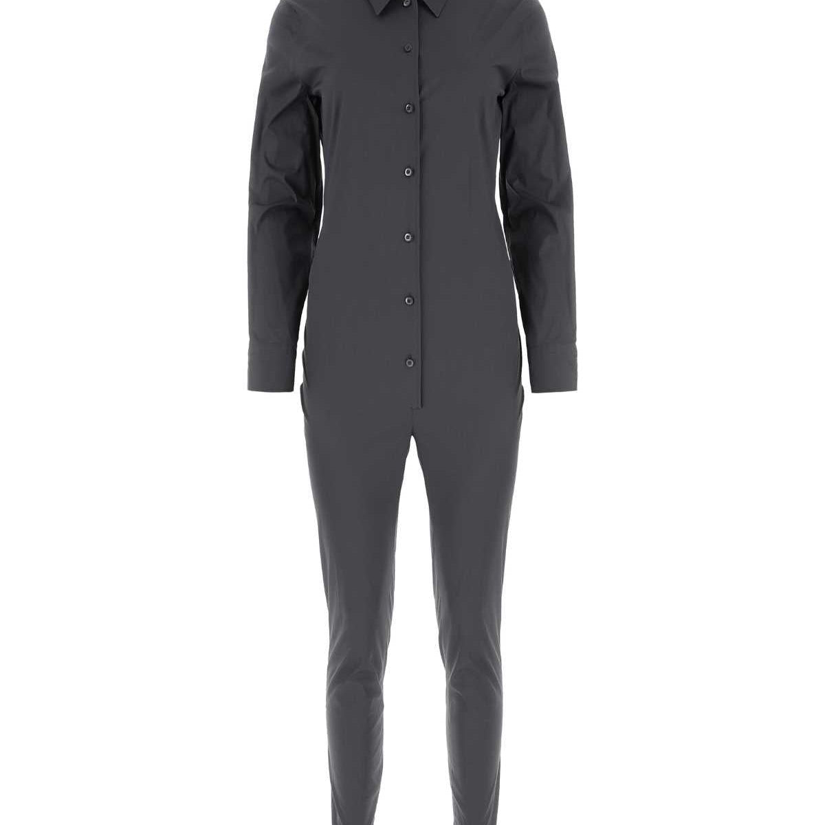 PRADA Stretch Poplin Jumpsuit - Women's Fit