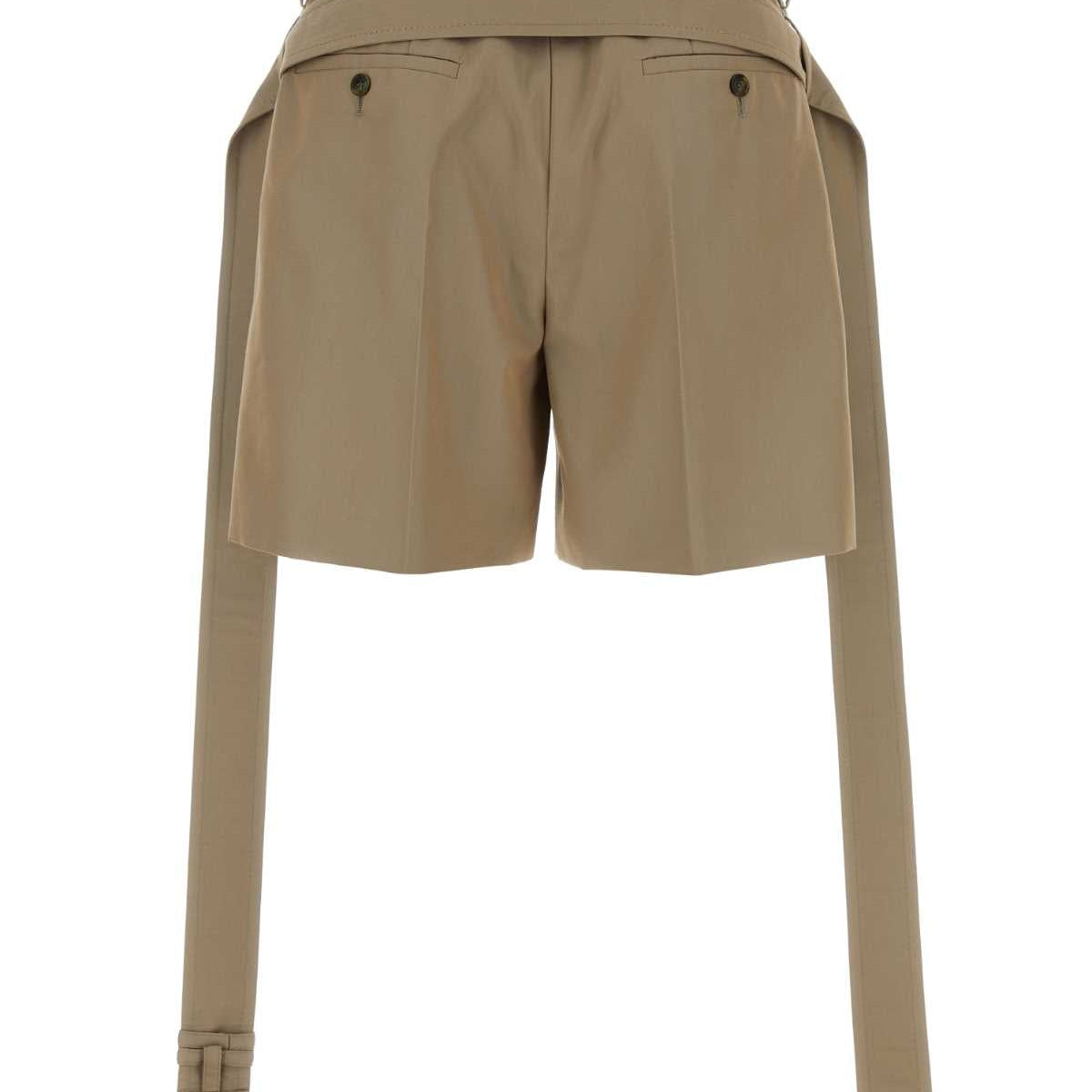 PRADA Twill Mini Shorts for Women