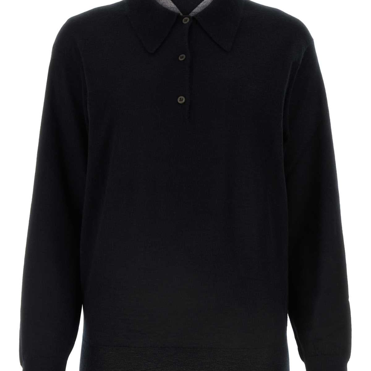 PRADA Cashmere Polo Shirt for Women - SS24 Collection