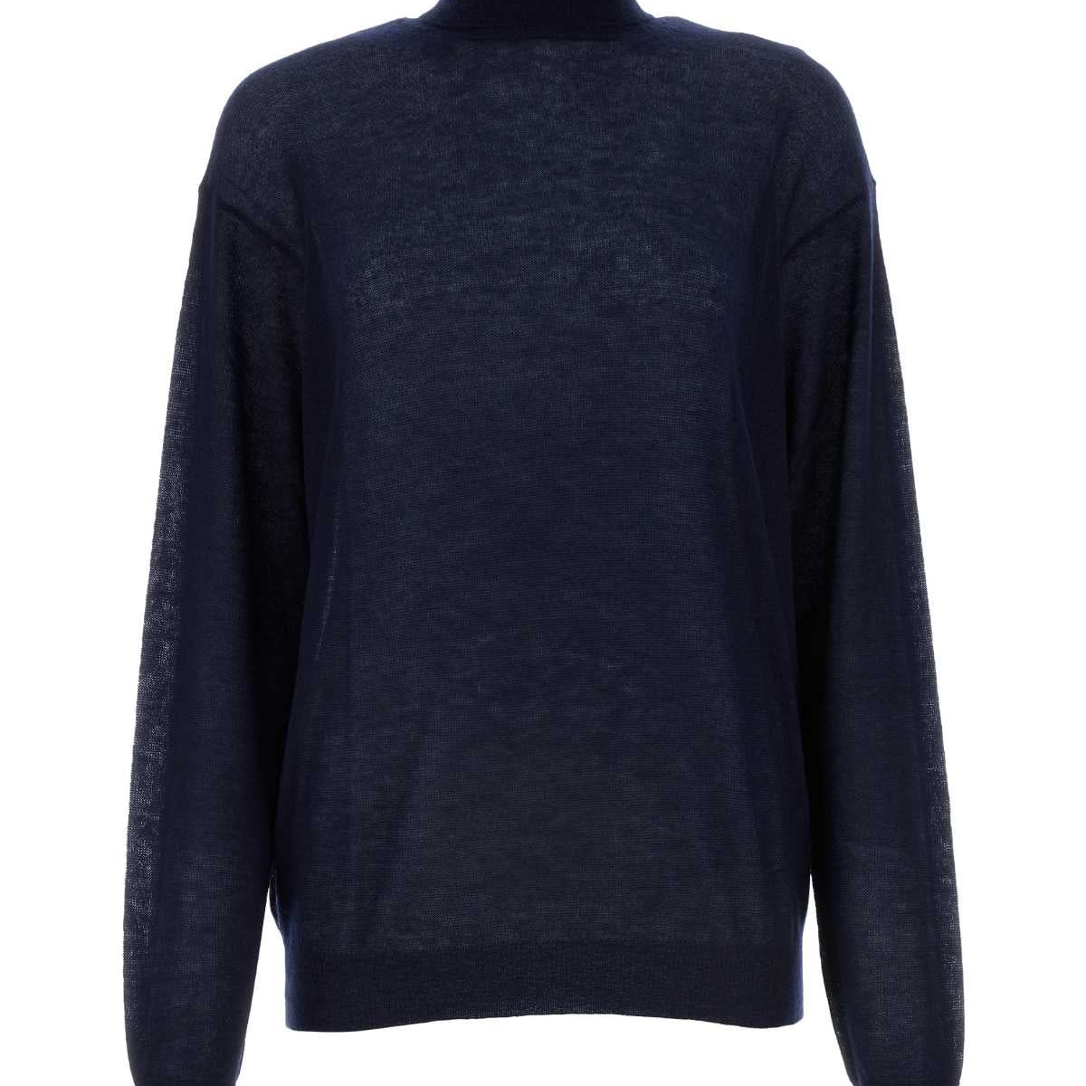 PRADA See-Through Cashmere Sweater for Women - SS24