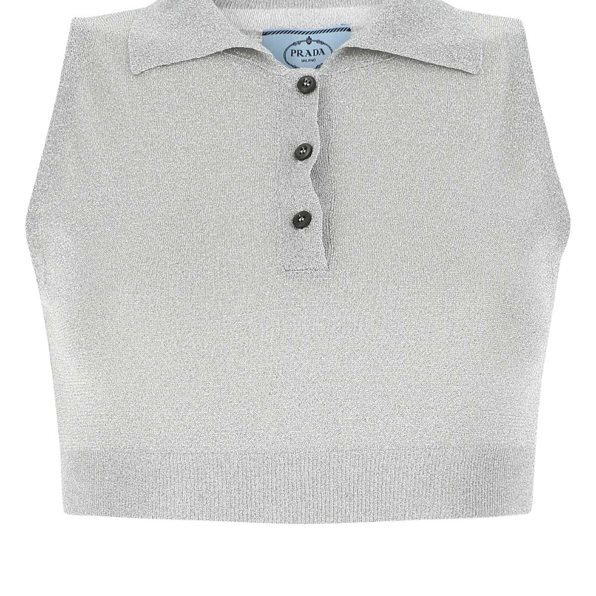 PRADA Viscose Blend Top for Women - SS22 Collection