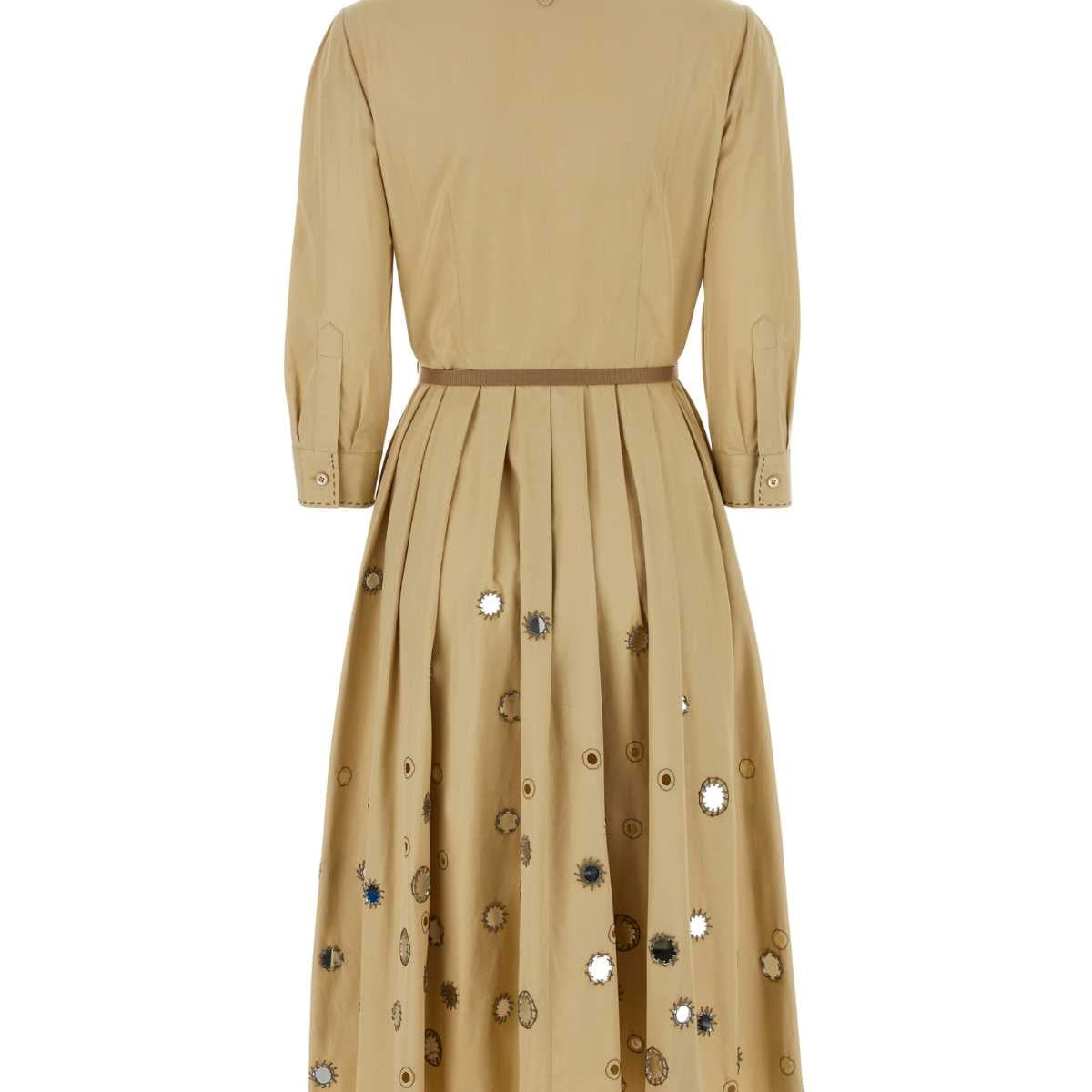 PRADA Cotton Mini Shirt Dress for Women