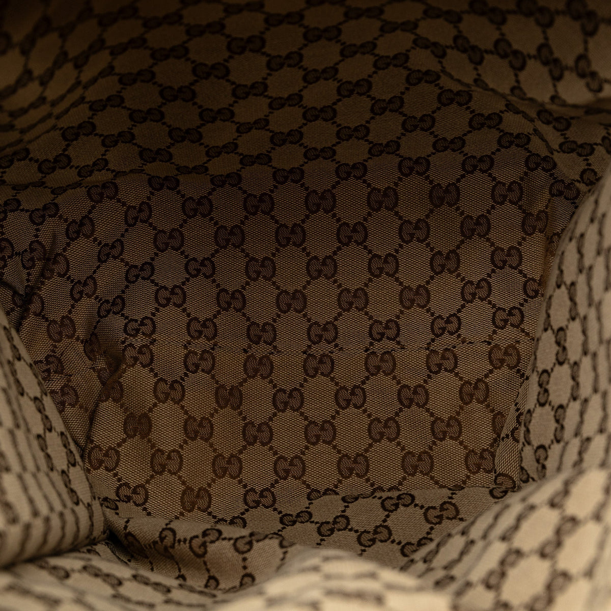 GUCCI Tonal GG Double Pocket Belt Backpack