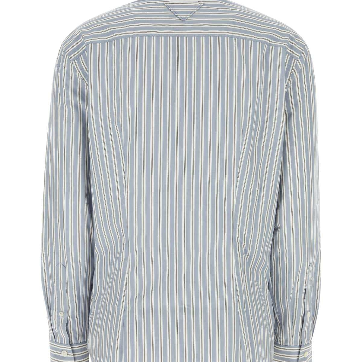 PRADA Embroidered Poplin Shirt