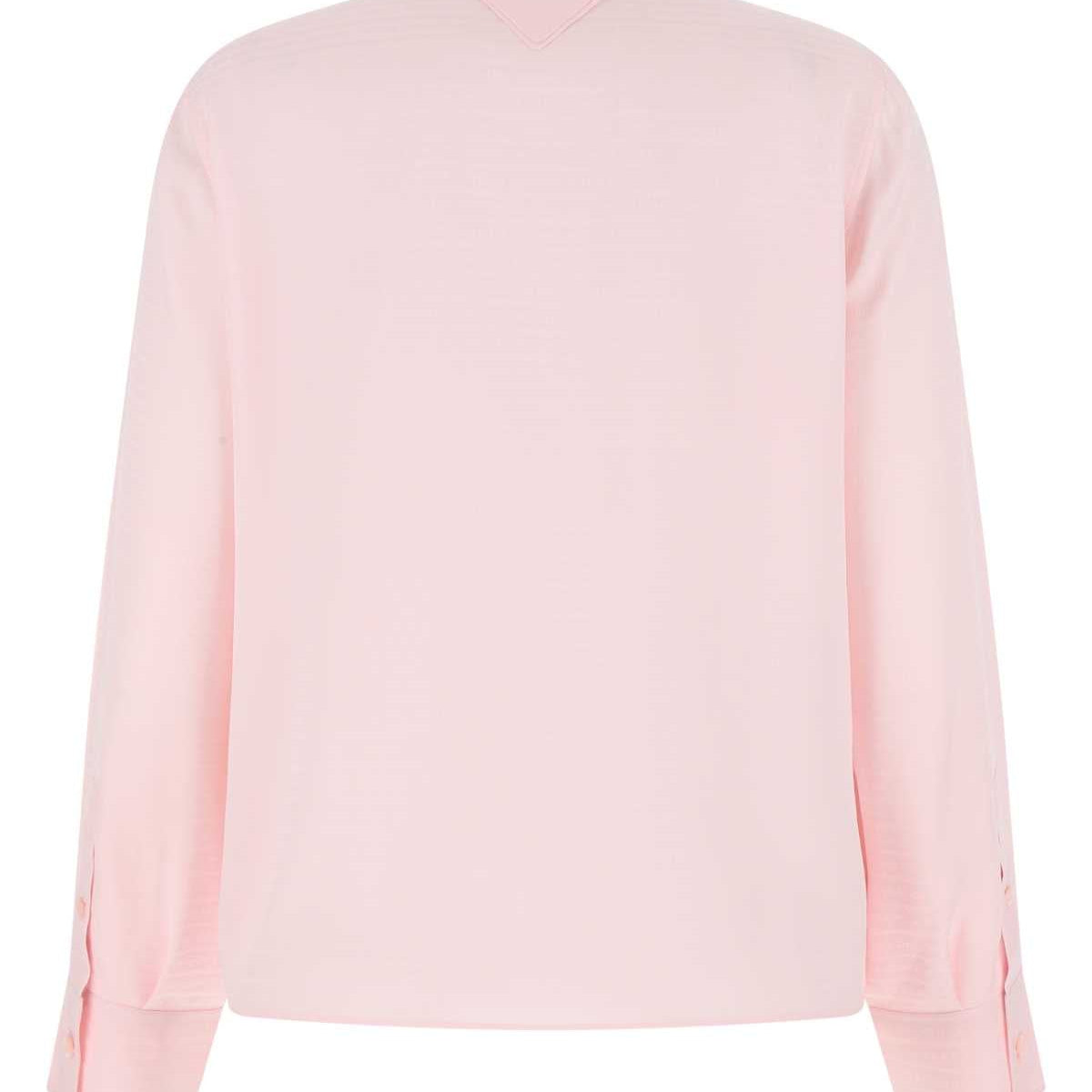 PRADA Silk Crepe Mini Shirt
