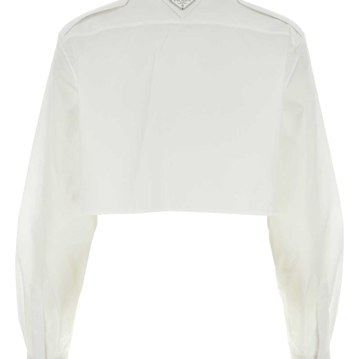 PRADA Classic Poplin Shirt for Women