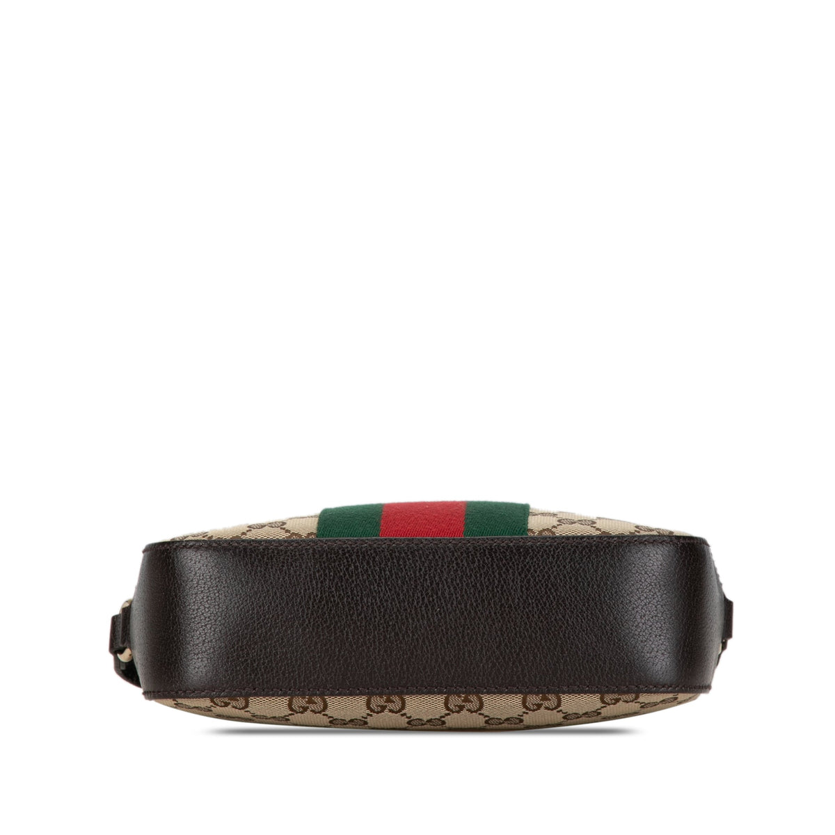 GUCCI GG Canvas Webby Bee Crossbody Crossbody Bag