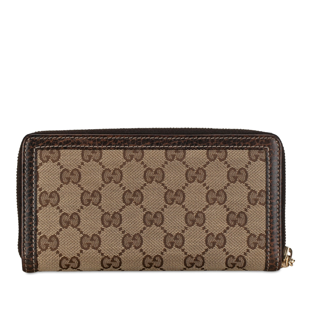 GUCCI GG Canvas Bamboo Wallet Long Wallets