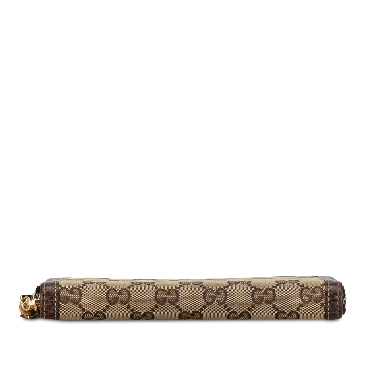 GUCCI GG Canvas Bamboo Wallet Long Wallets