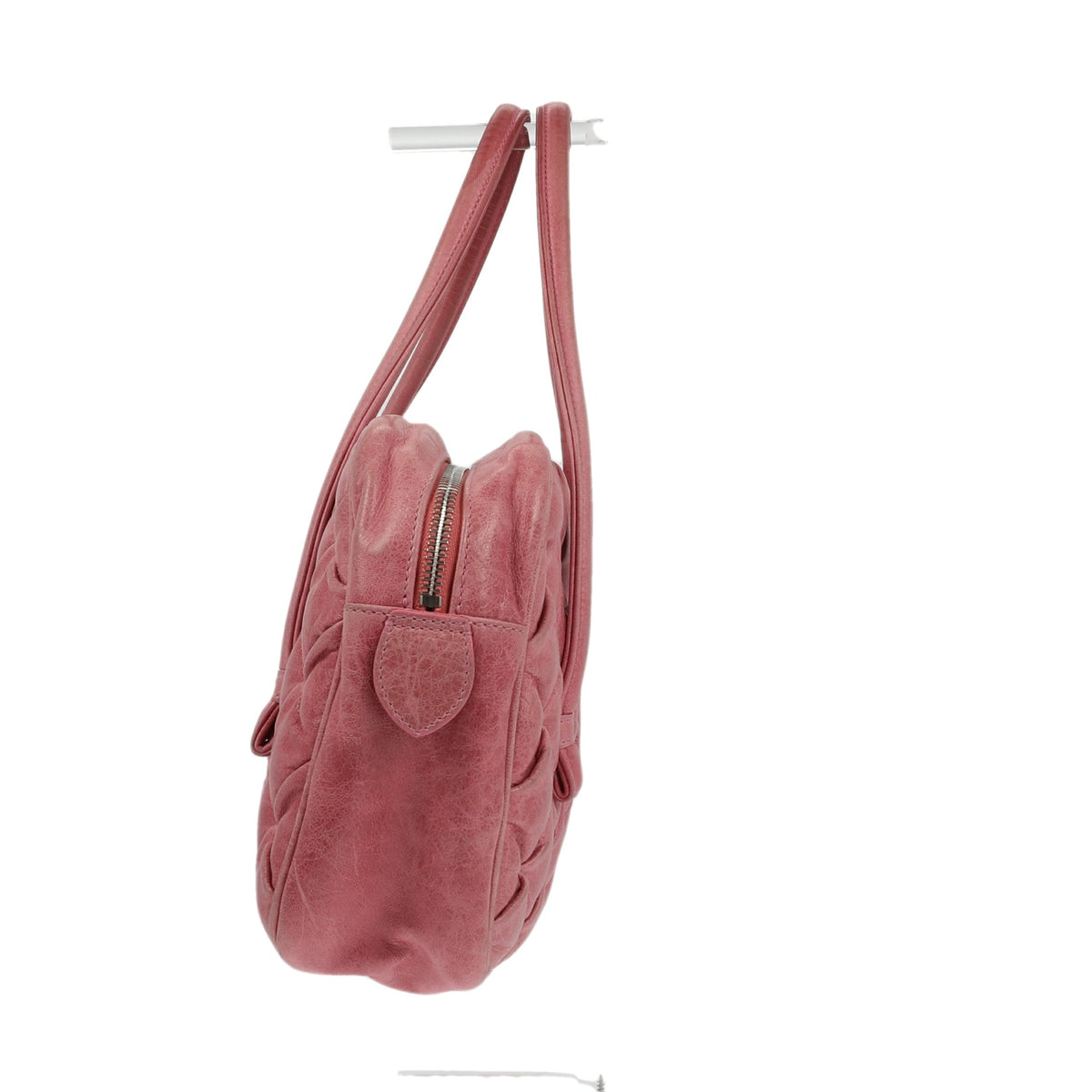 balenciaga Shoulder Bag in Pink Leather
