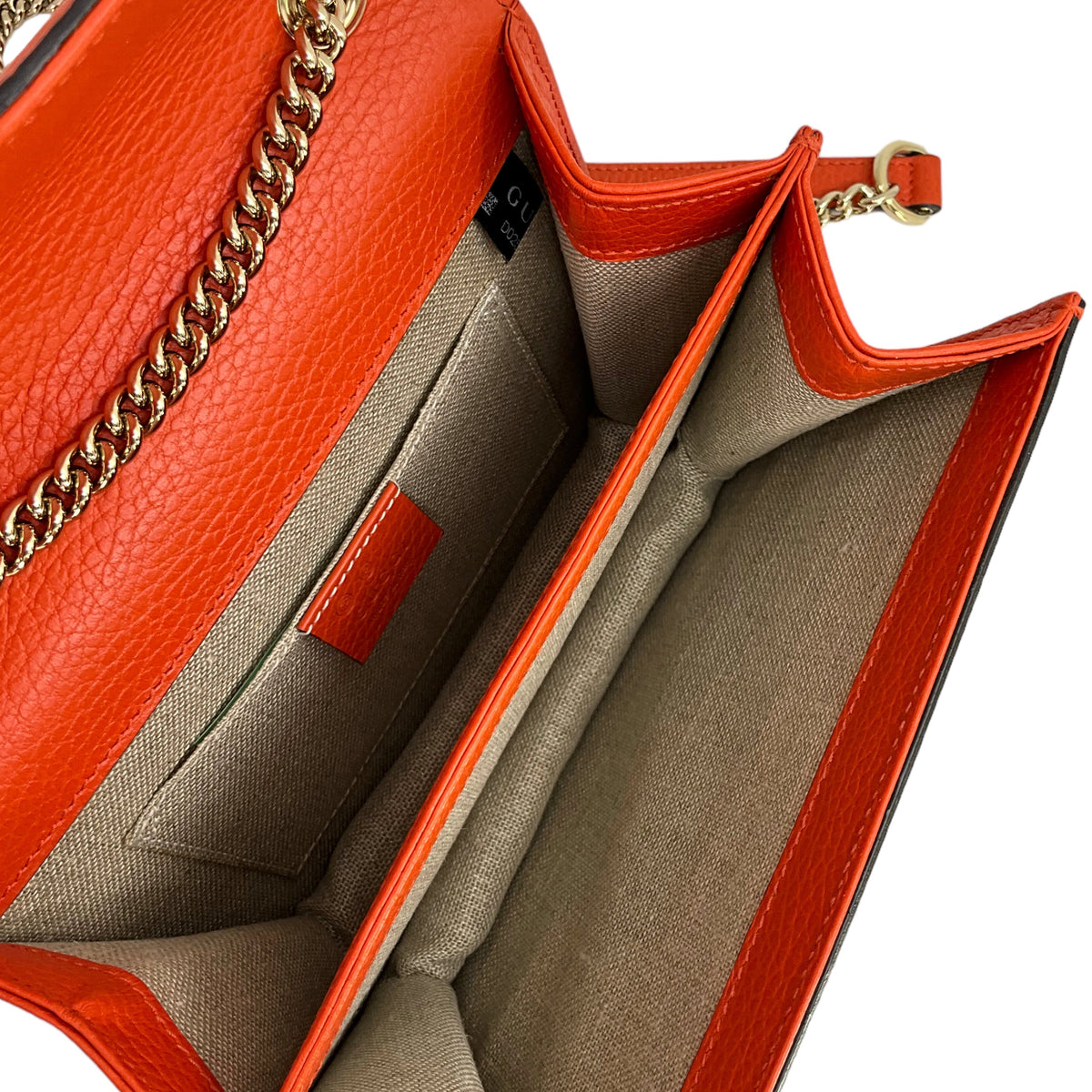 Gucci Dollar Leather Interlocking GG Bag