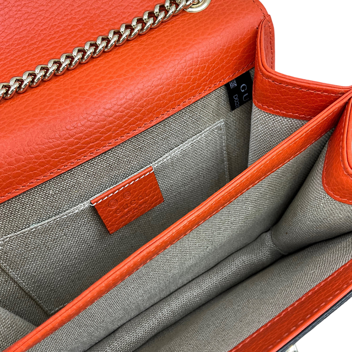 Gucci Dollar Leather Interlocking GG Bag