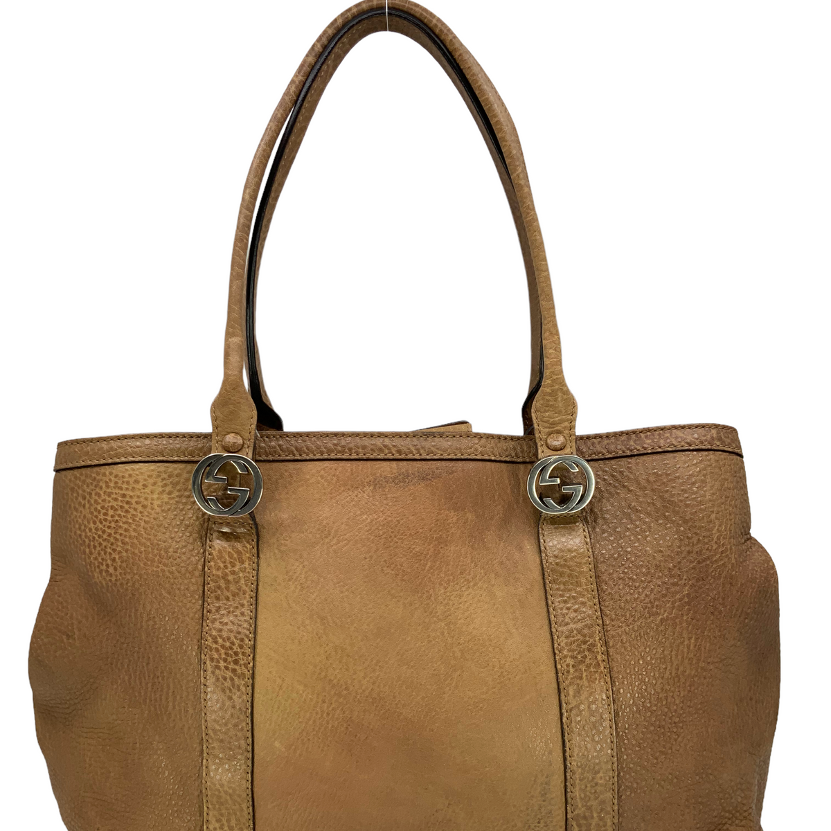 GUCCI Miss GG Leather Medium Tote Bag