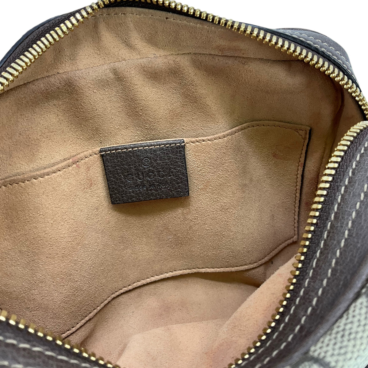 GUCCI GG Supreme Canvas Small Ophidia Belt Bag Size 95