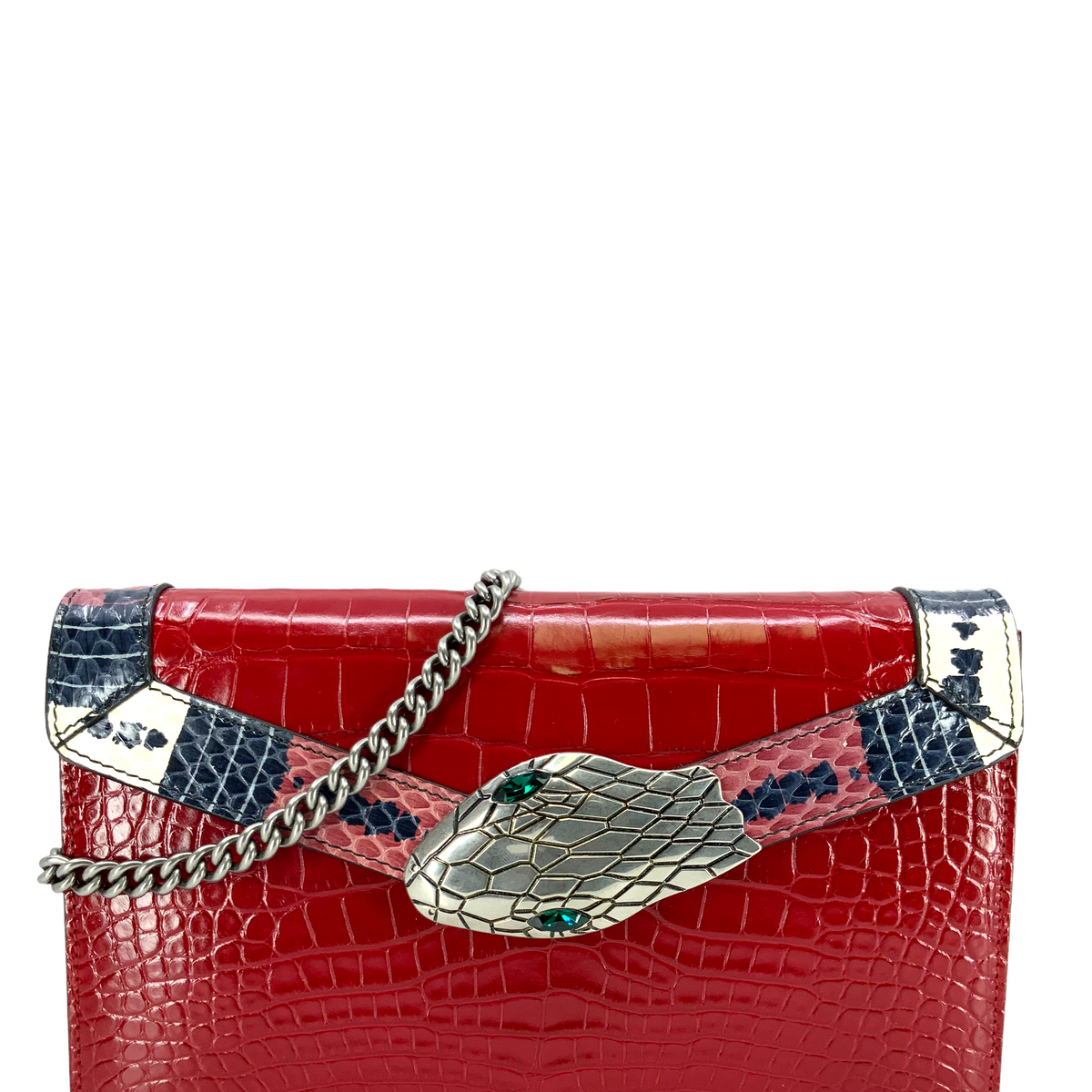 GUCCI Alligator Small Lilith Crossbody Bag