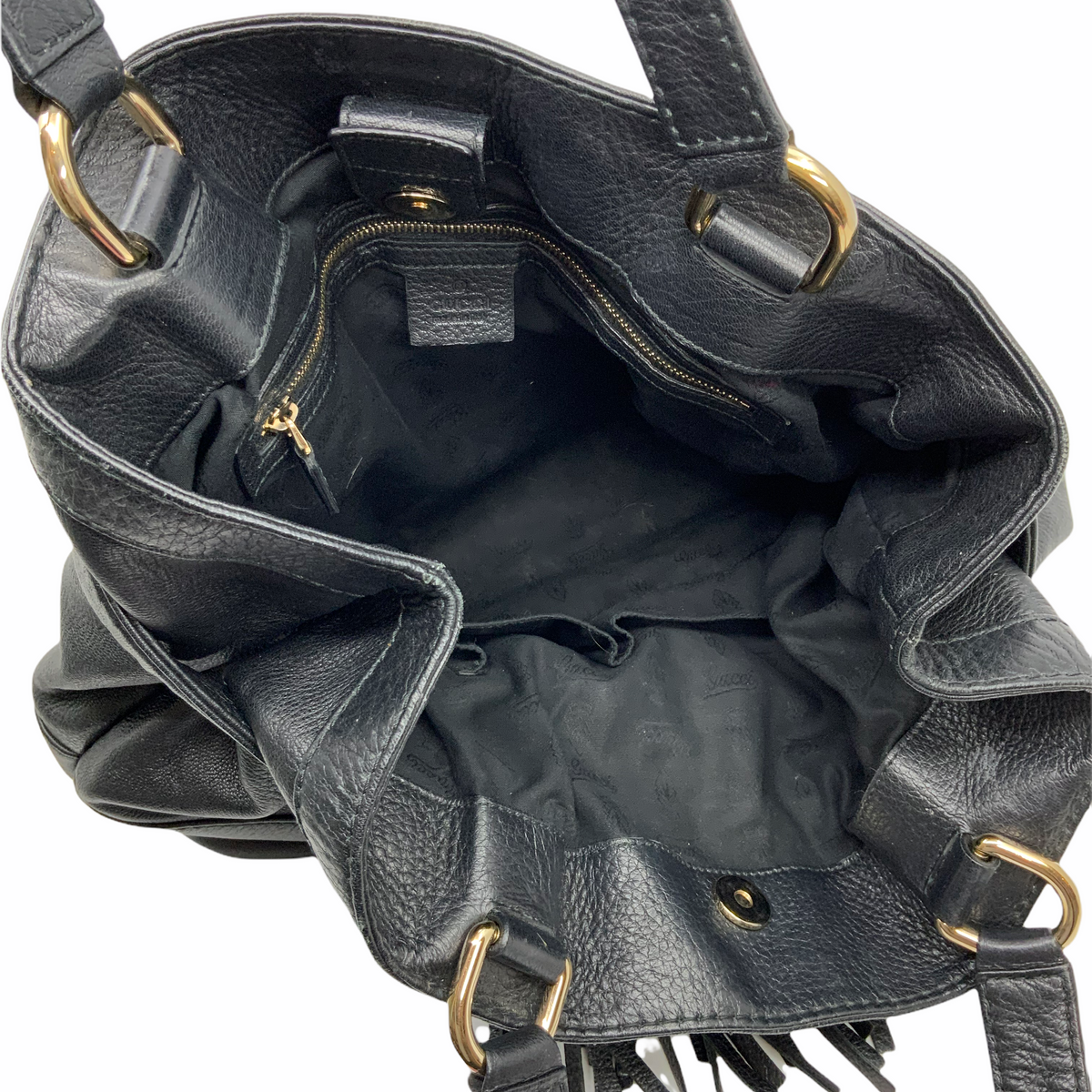 Gucci Leather Sienna Tote Bag