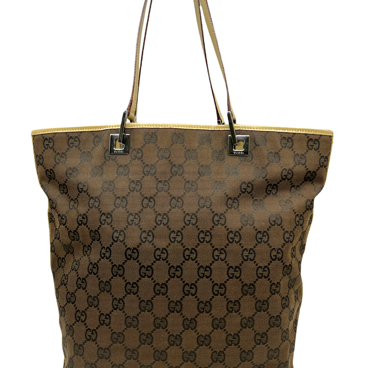Gucci Vintage Monogram Canvas Tote Bag