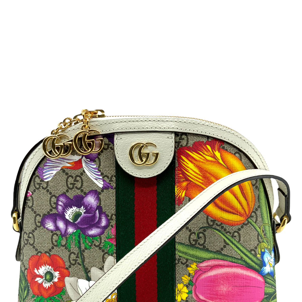 Gucci Ophidia Flora Small Shoulder Bag NEW