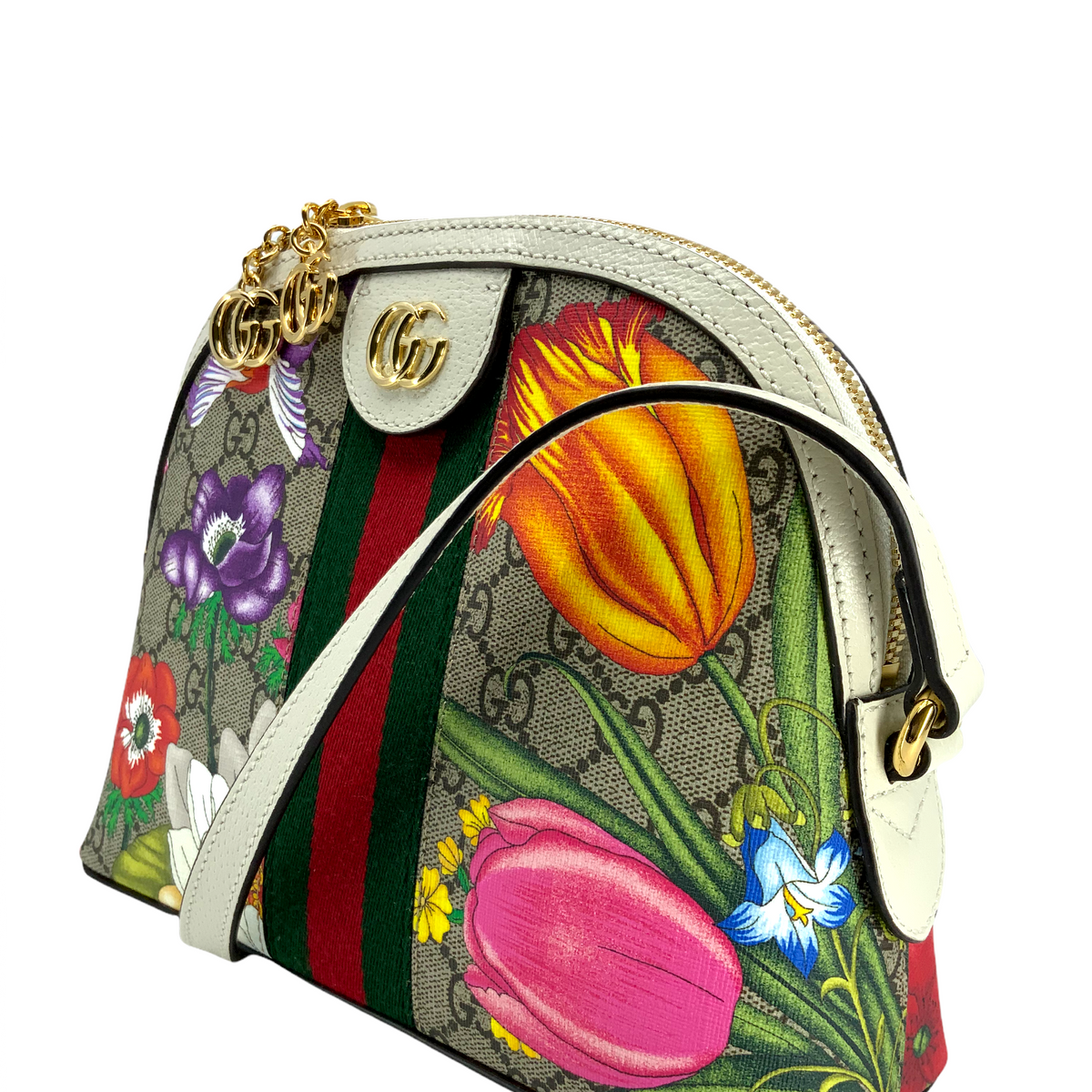 Gucci Ophidia Flora Small Shoulder Bag NEW
