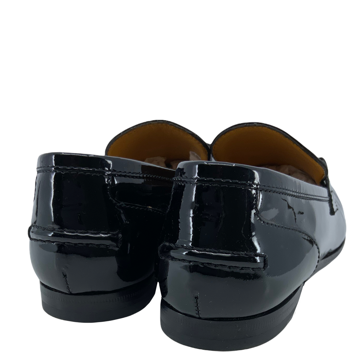 Gucci Classic Patent Leather Horsebit Loafers Size 8.5