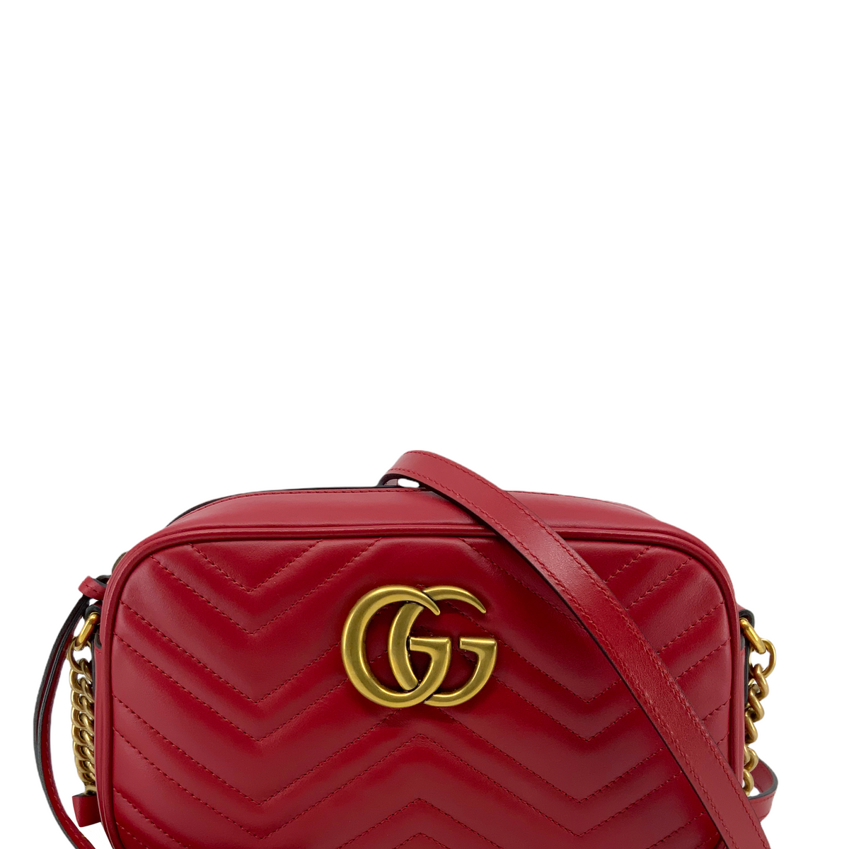 Gucci GG Marmont Small Matelassé Shoulder Bag NEW