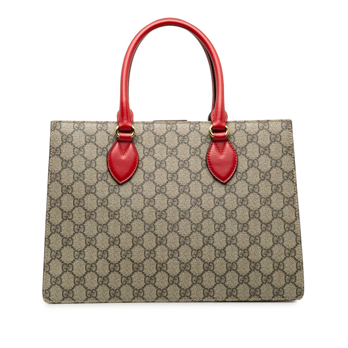 GUCCI Medium GG Supreme Convertible Tote Satchel