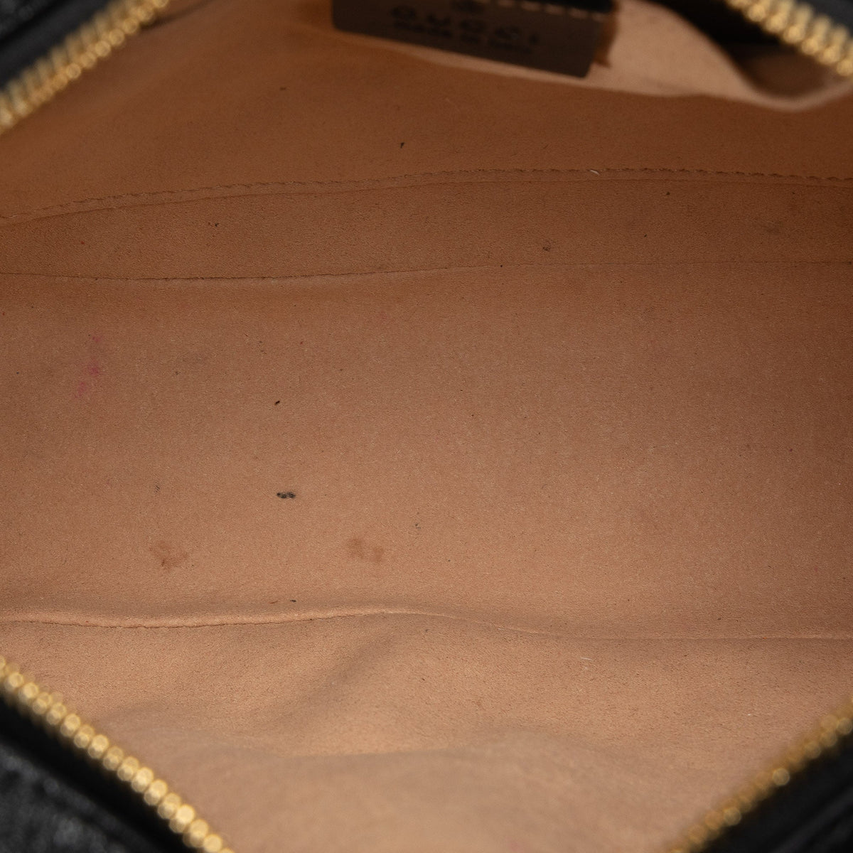 GUCCI Small GG Canvas Marmont Matelasse Camera Bag