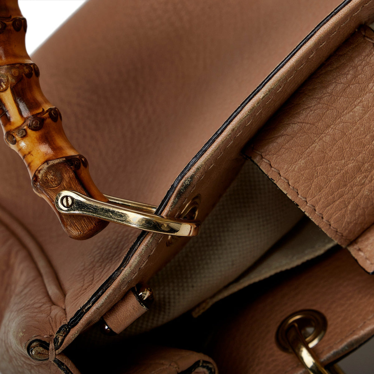 GUCCI Mini Bamboo Shopper Satchel