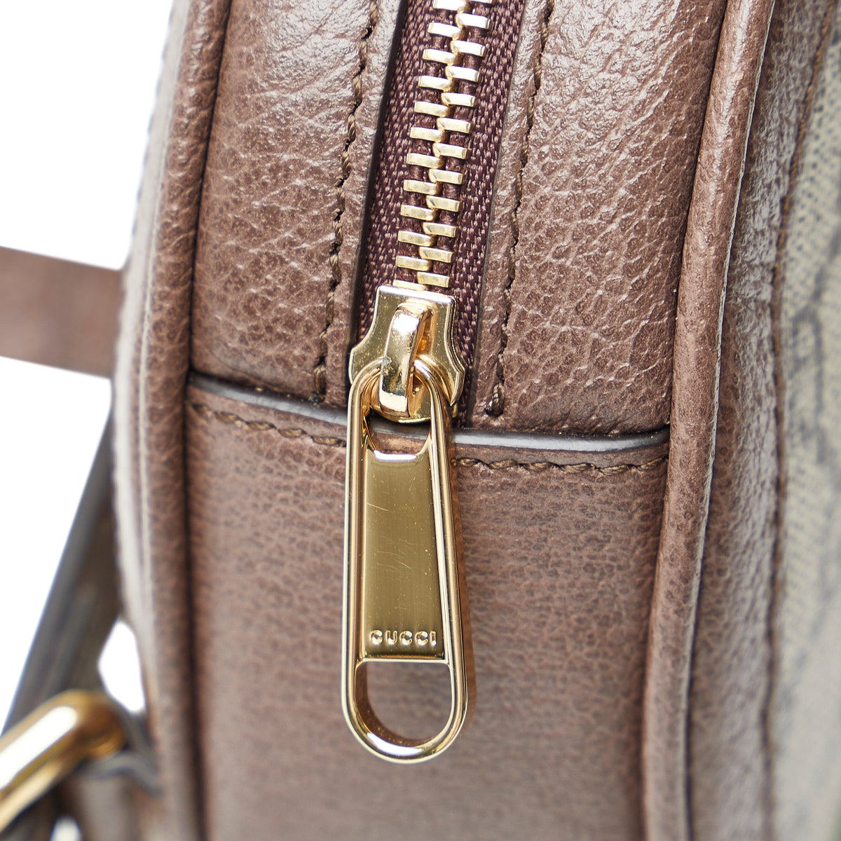 GUCCI Mini GG Supreme Round Ophidia Backpack
