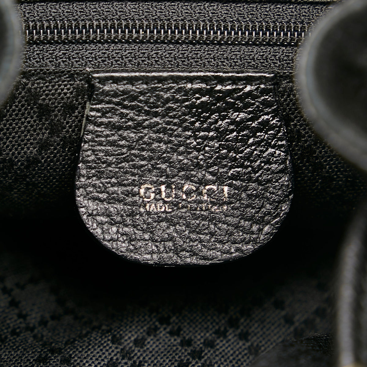 Gucci Bamboo Suede Backpack