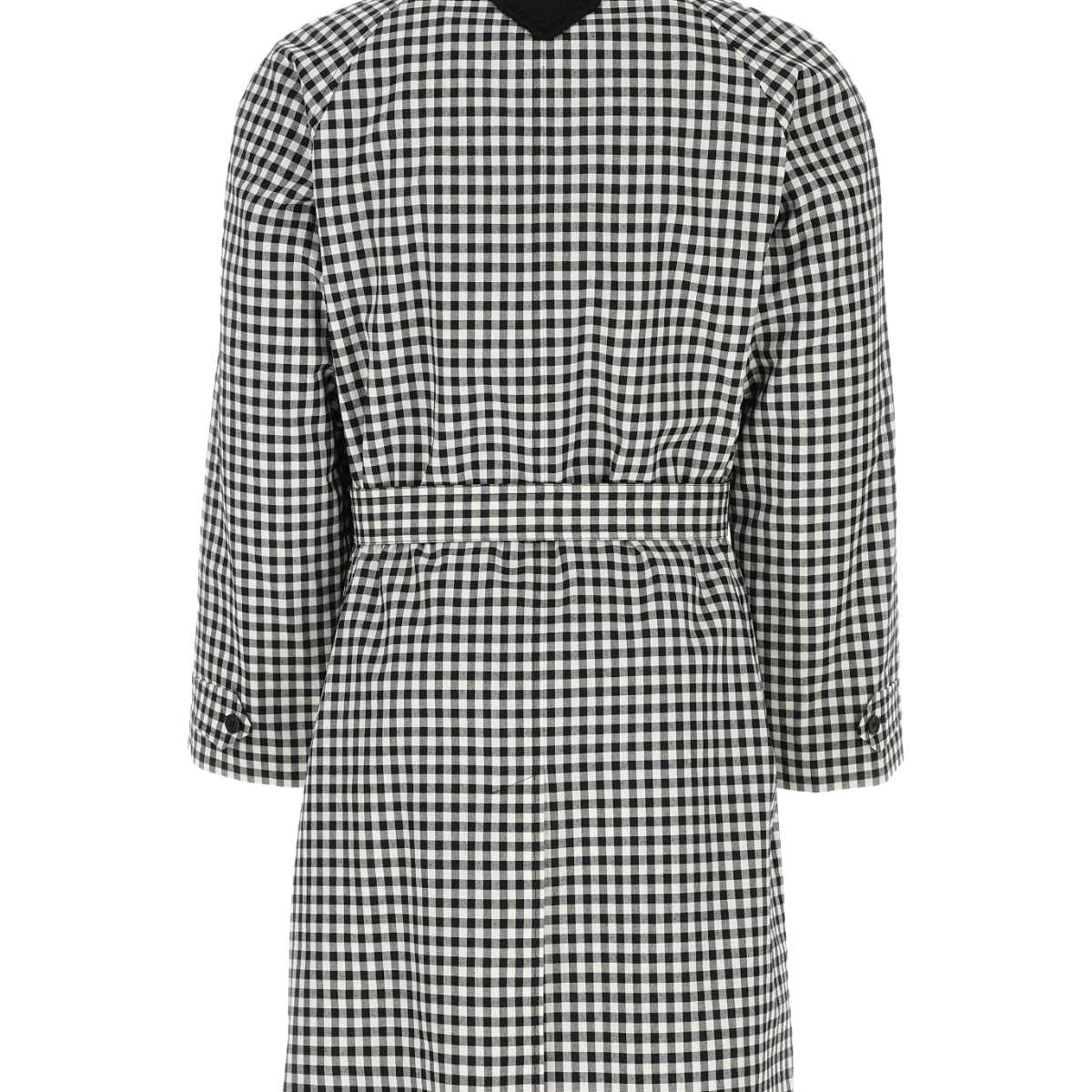 PRADA Embroidered Cotton Overcoat for Men - SS23 Collection