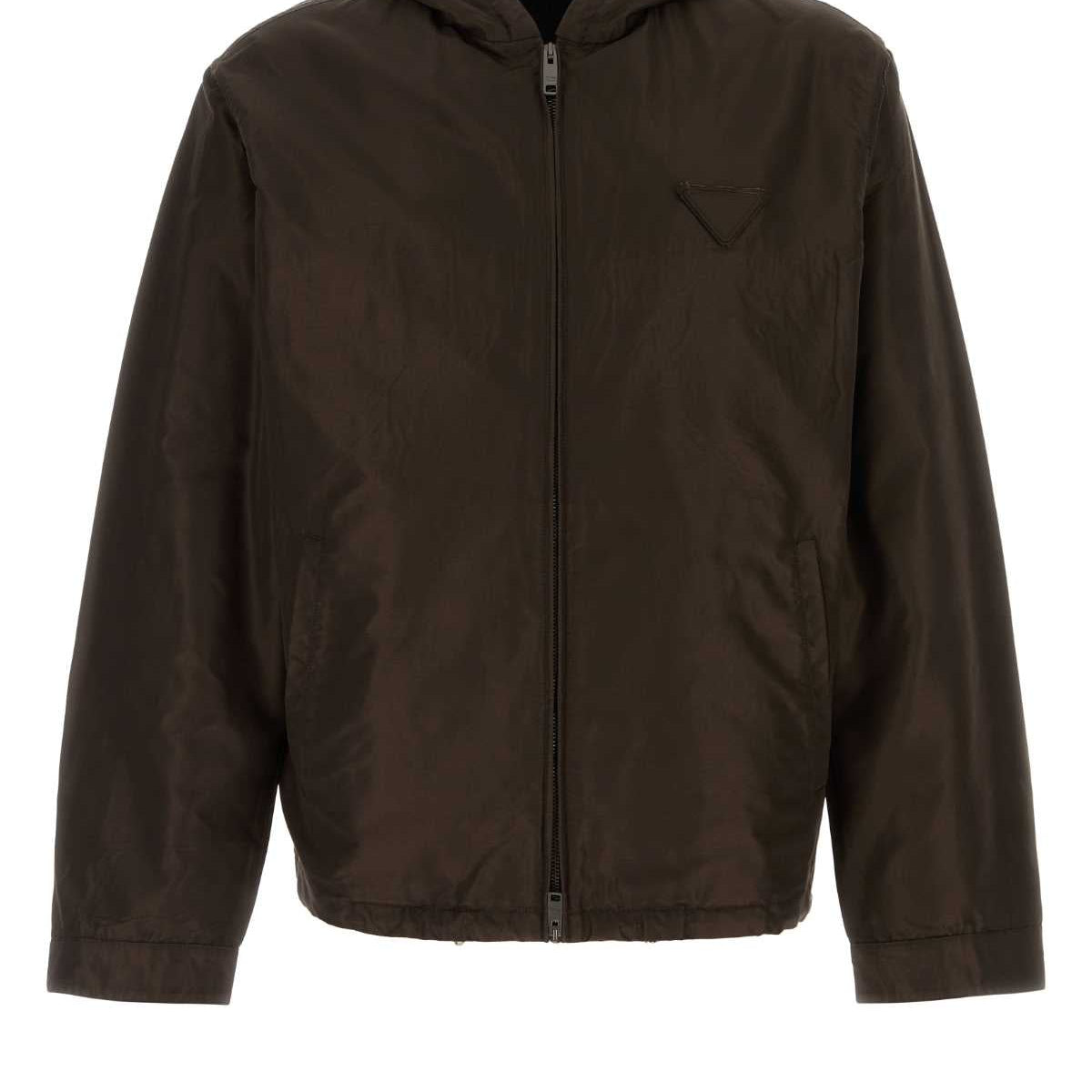 PRADA Silk Jacket for Men - SS25 Collection